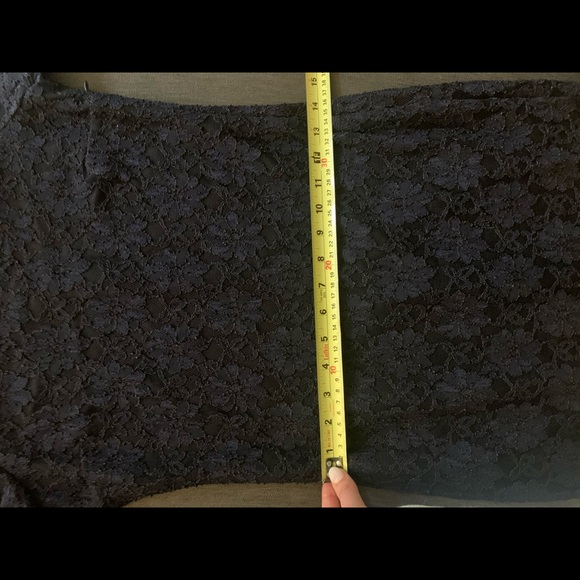 Zara Navy Lace Dress - Picture 7 of 7